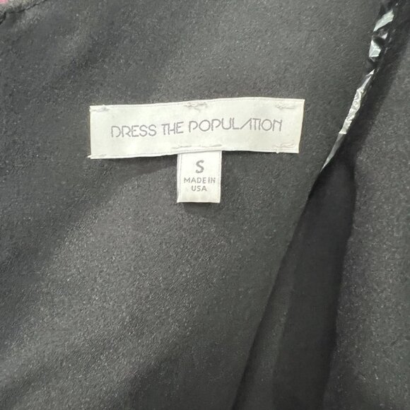 Dress the Population Black Sheer Dress $249 - Picture 11 of 11